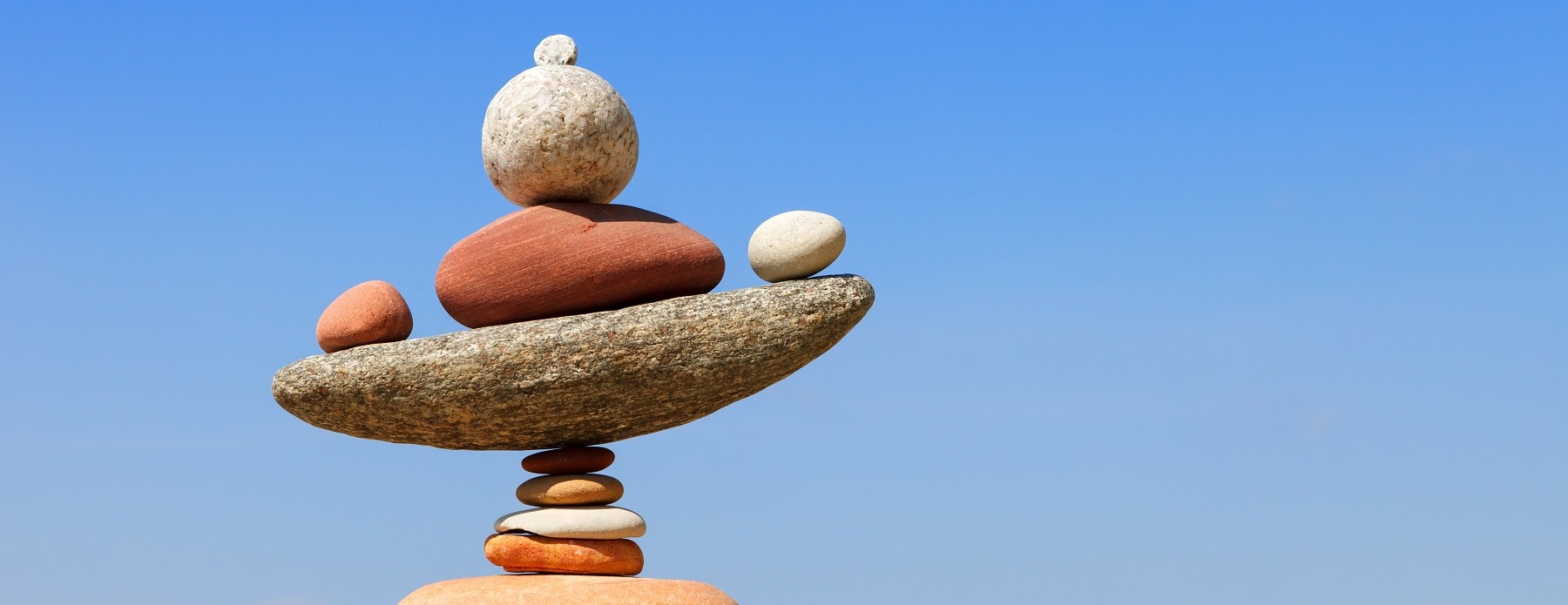 Photo of rocks balanced on top of each other