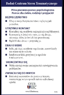 Pilna pierwsza pomoc psychologiczna Pomoc dla ciebie, rodziny i przyjaci&oacute;ł