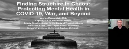 Finding Structure in Chaos Slide and Dr. Morganstein