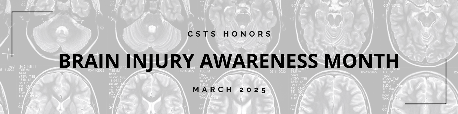 CSTS March Brian Injury Awareness Month